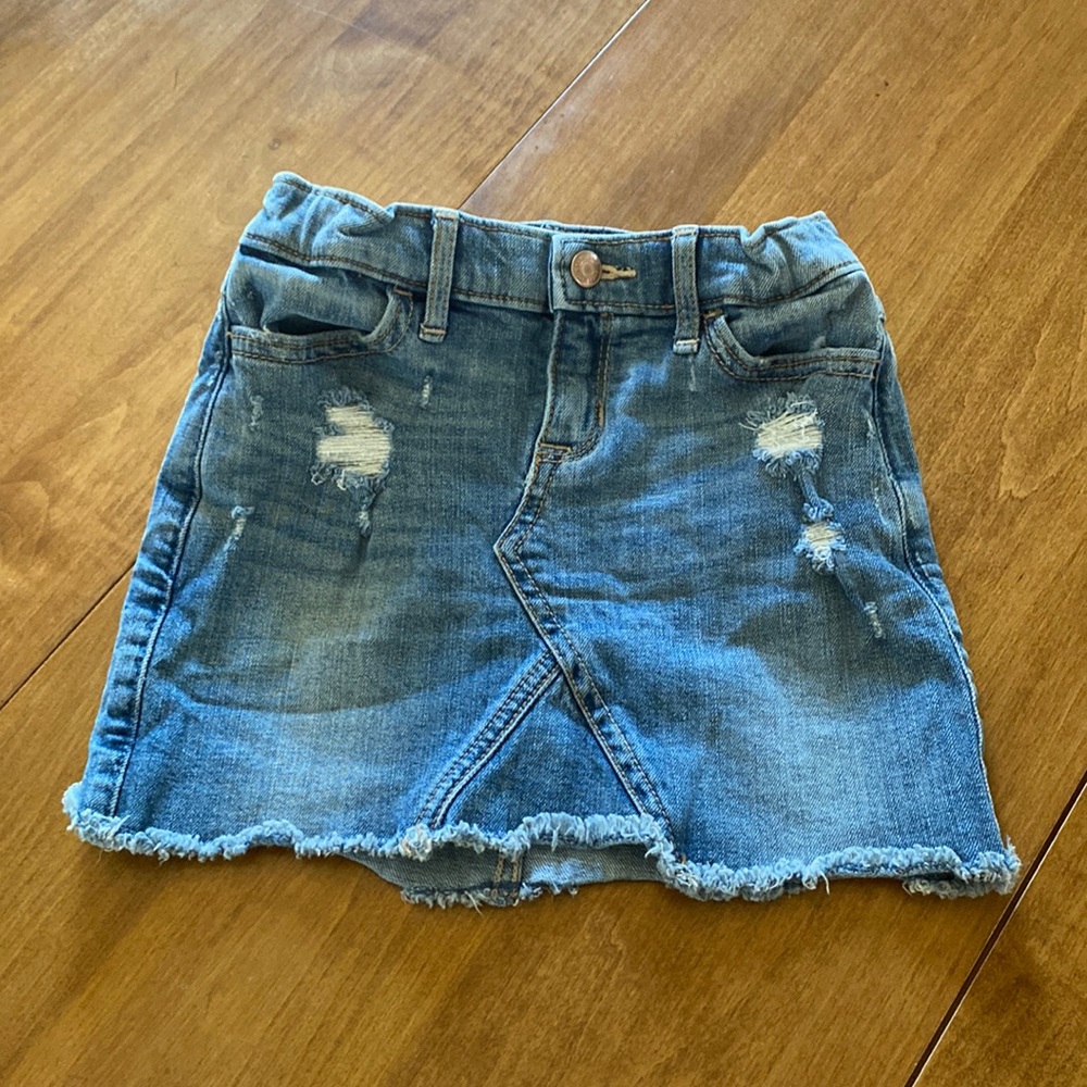A&F Jean skirt